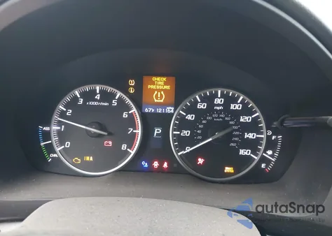 2013 Acura Ilx Hybrid 1.5L z USA, uszkodzony, nr VIN 19VDE3F79DE301980